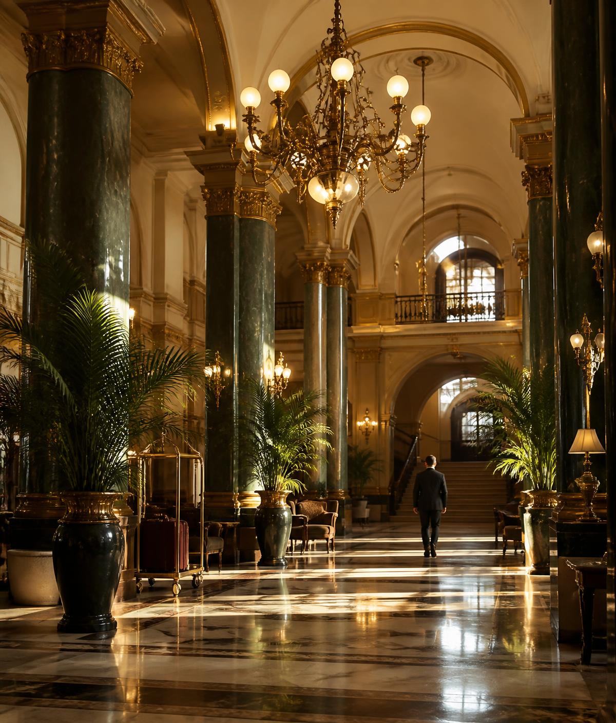 The Brass Hall at Hota Grand